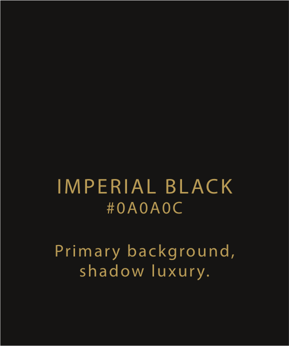 AKA Imperial Black color palette